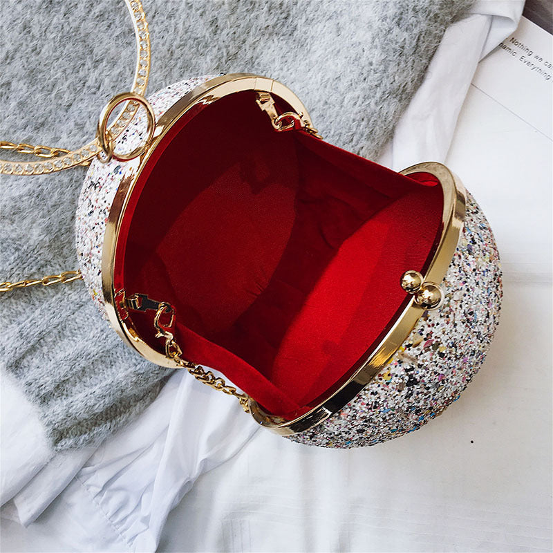 Sequins Spherical Evening Bags HB0878
