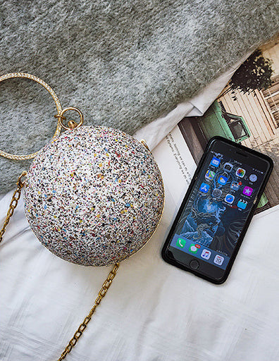 Sequins Spherical Evening Bags HB0878