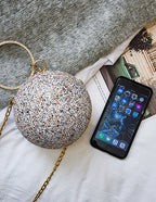 Sequins Spherical Evening Bags HB0878