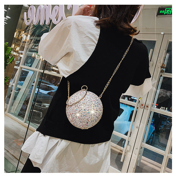 Sequins Spherical Evening Bags HB0878