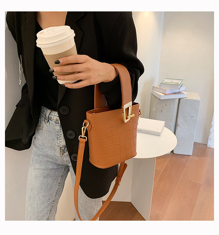 Crocodile Pattern Bucket Bags HB0892
