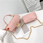 Rivet Transparent Crossbody Bags HB0914