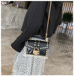 Rivet Transparent Crossbody Bags HB0914