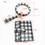 Printed PU Leather Card Bag HB0928