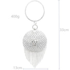 Rhinestone Tassel Evening Bags HB0936