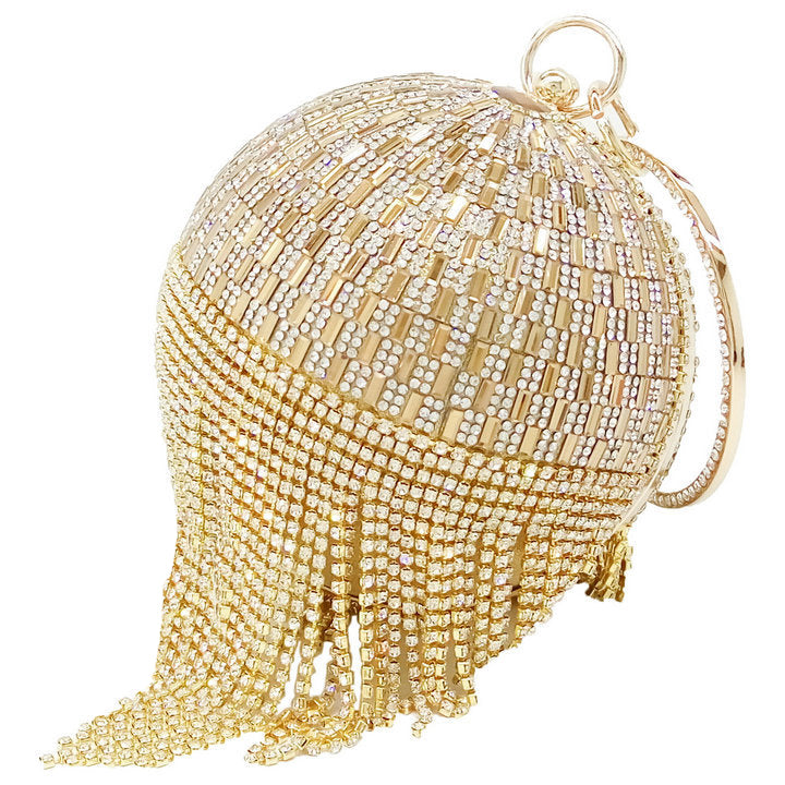 Rhinestone Tassel Evening Bags HB0936