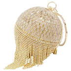 Rhinestone Tassel Evening Bags HB0936