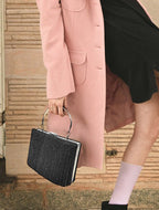 Rhinestone Square Evening Bags HB0945