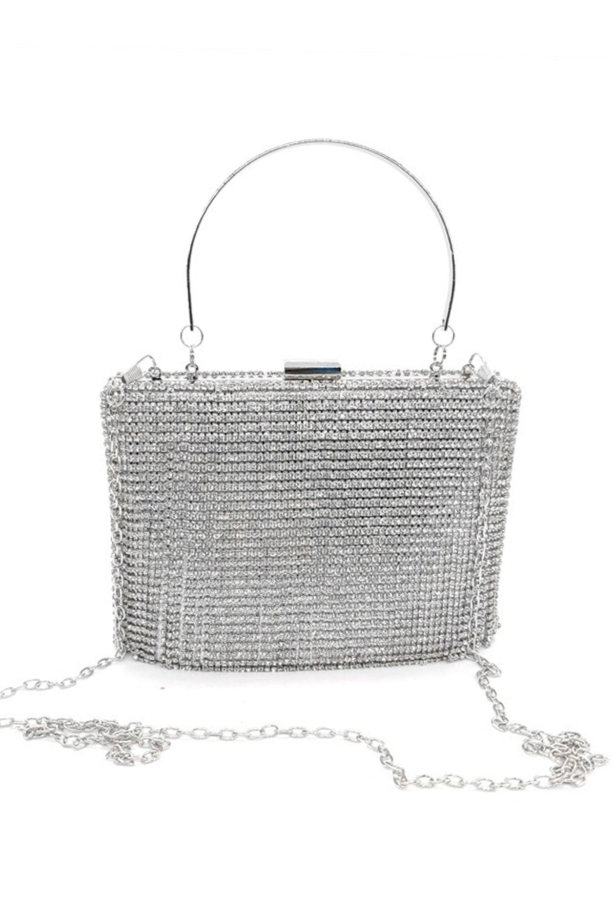 Rhinestone Square Evening Bags HB0945