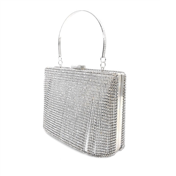 Rhinestone Square Evening Bags HB0945