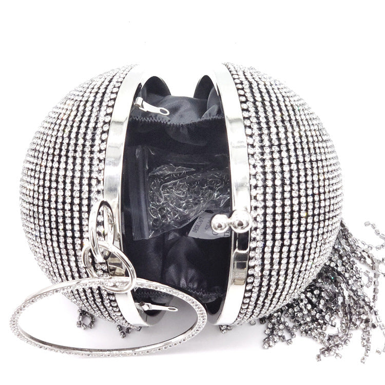 Rhinestone Tassel Evening Bags HB0946