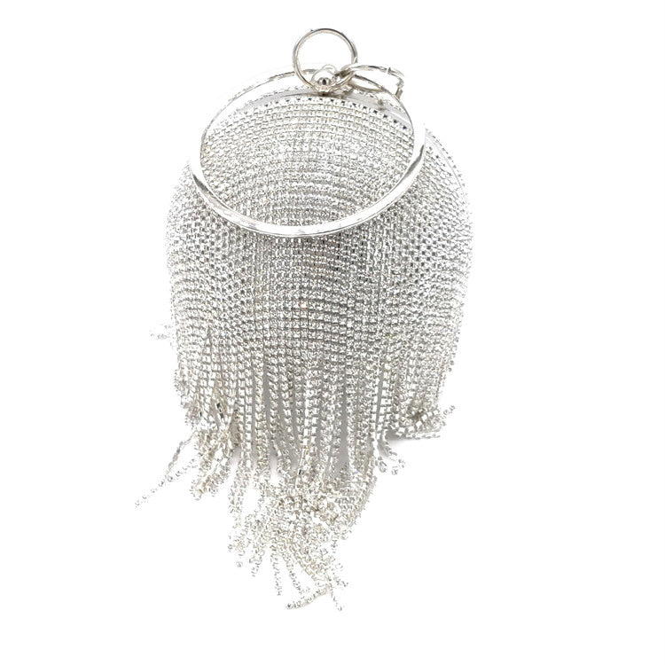 Rhinestone Tassel Evening Bags HB0946