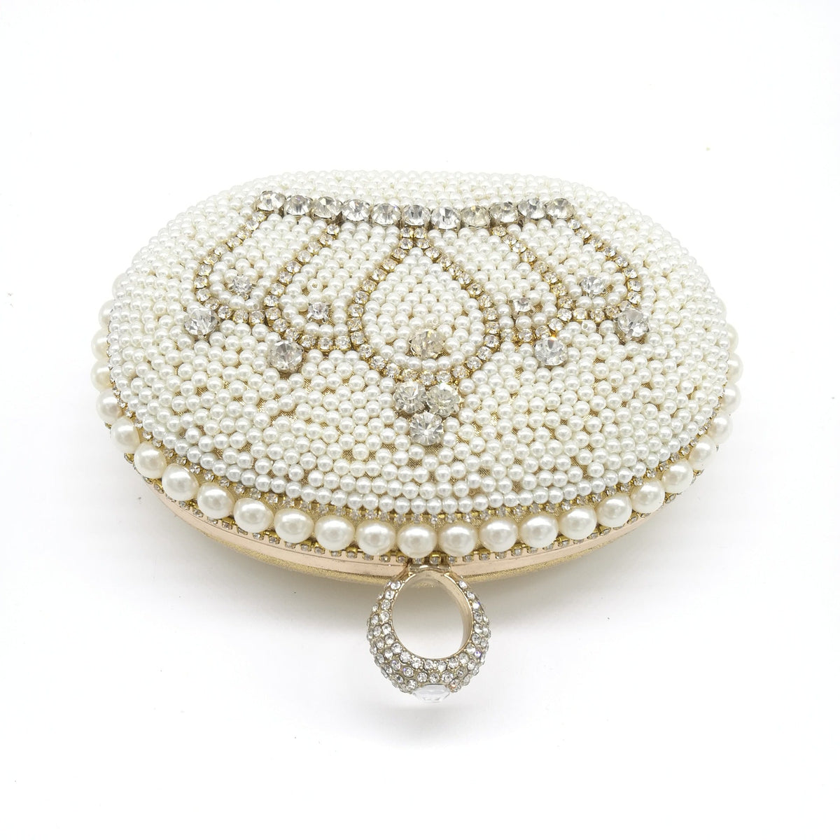 Rhinestone Crown Pearl Evening Bags HB0947