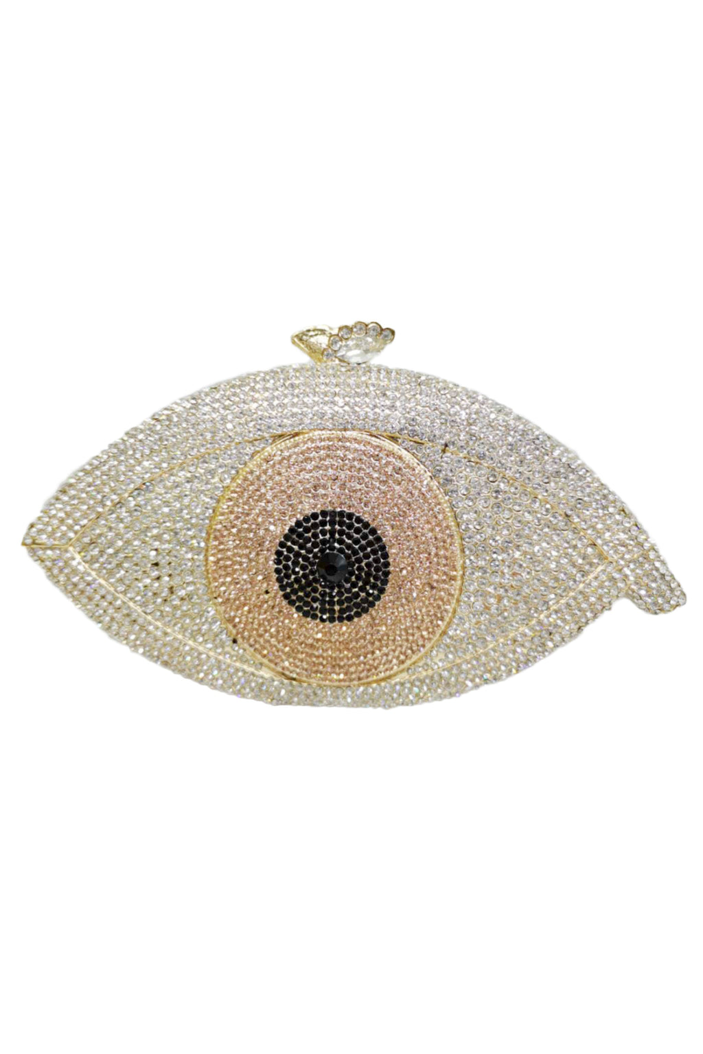 Evil Eye Rhinestone Evening Bag HB0959