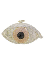 Evil Eye Rhinestone Evening Bag HB0959