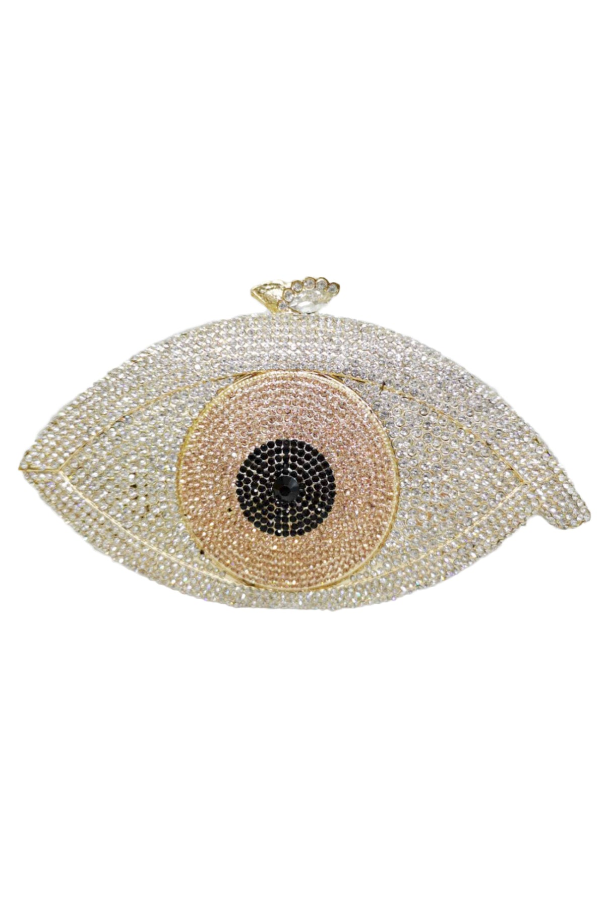 Evil Eye Rhinestone Evening Bag HB0959