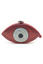 Evil Eye Rhinestone Evening Bag HB0959