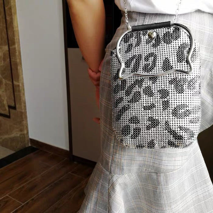 Alloy Cat Crossbody Bags HB0967