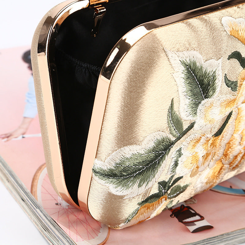 Embroidered Floral Eveing Bags HB0968