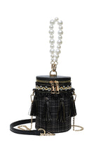 Tassel Cylinder Crossbody Handbags HB0976