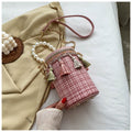 Tassel Cylinder Crossbody Handbags HB0976