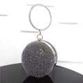 Spherical Rhinestone Clutch HB0979