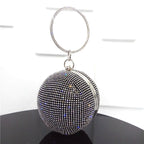 Spherical Rhinestone Clutch HB0979