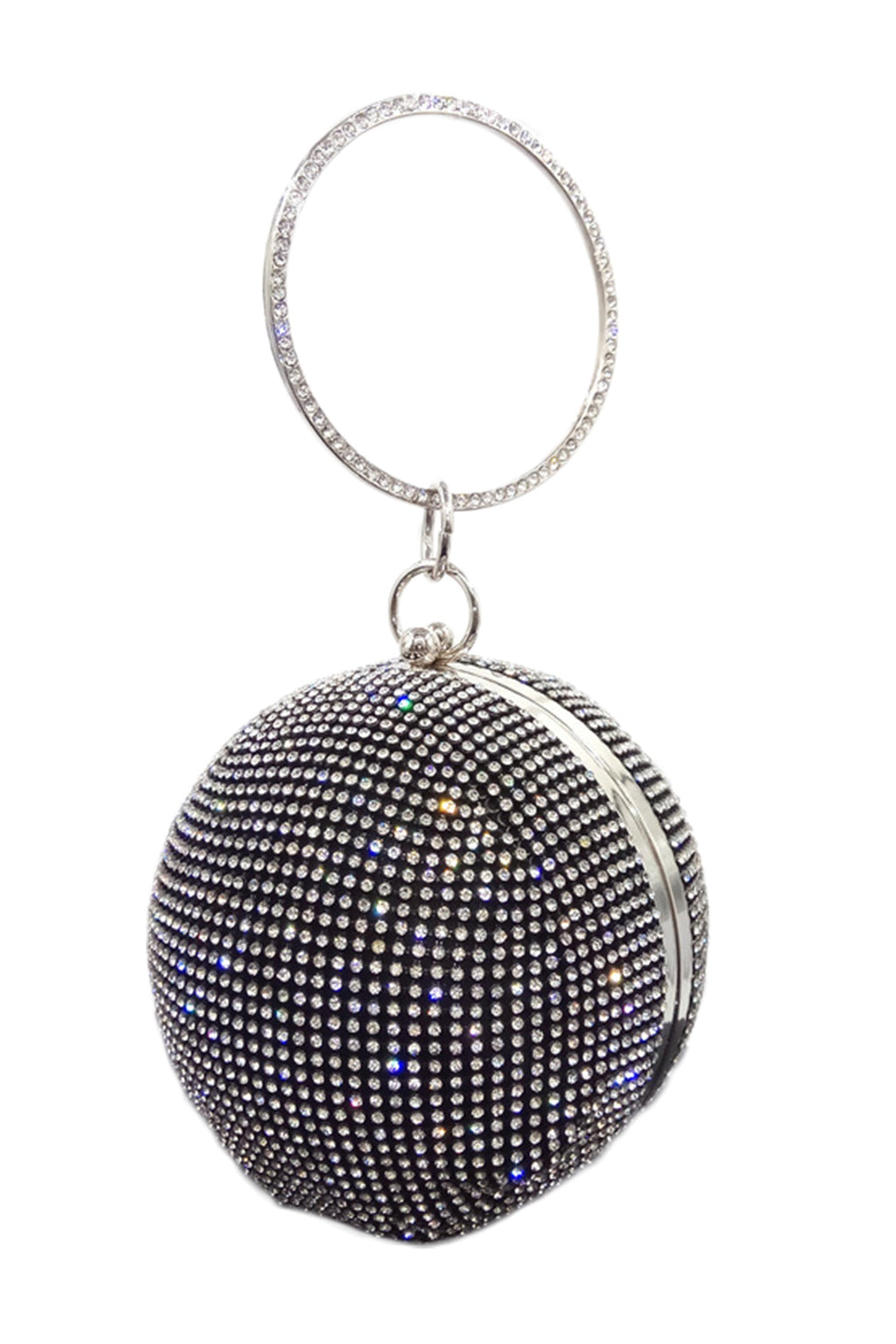 Spherical Rhinestone Clutch HB0979