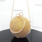 Spherical Rhinestone Clutch HB0979