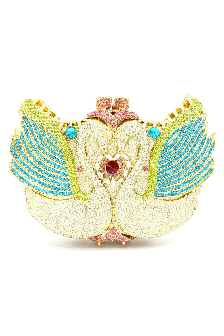 Swan Rhinestone Evening Bag HB0980