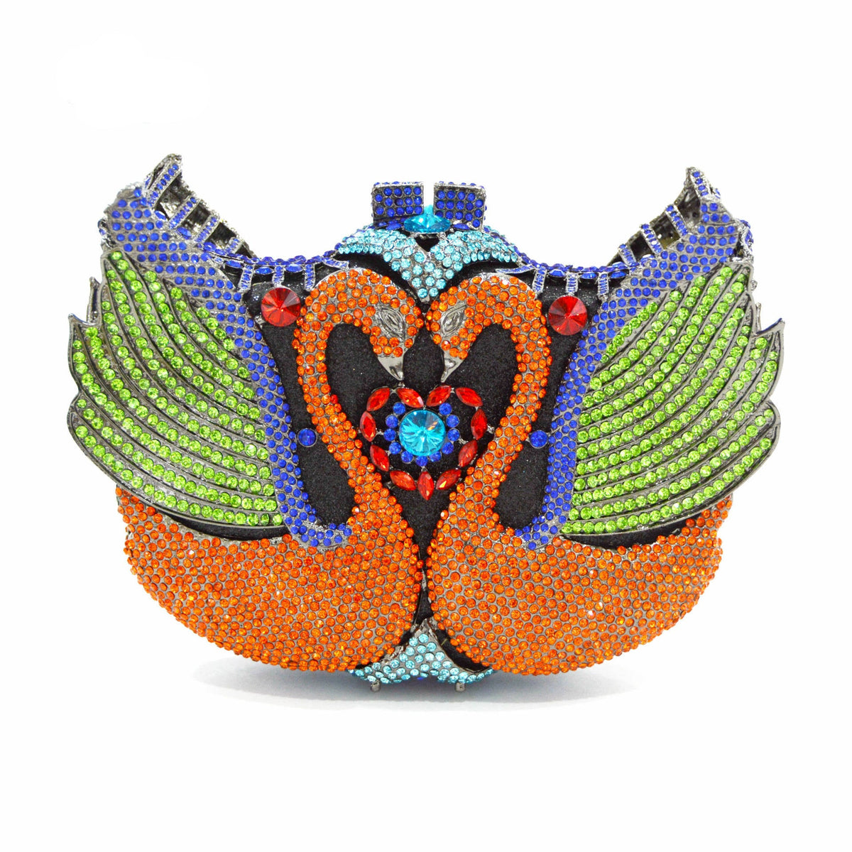 Swan Rhinestone Evening Bag HB0980