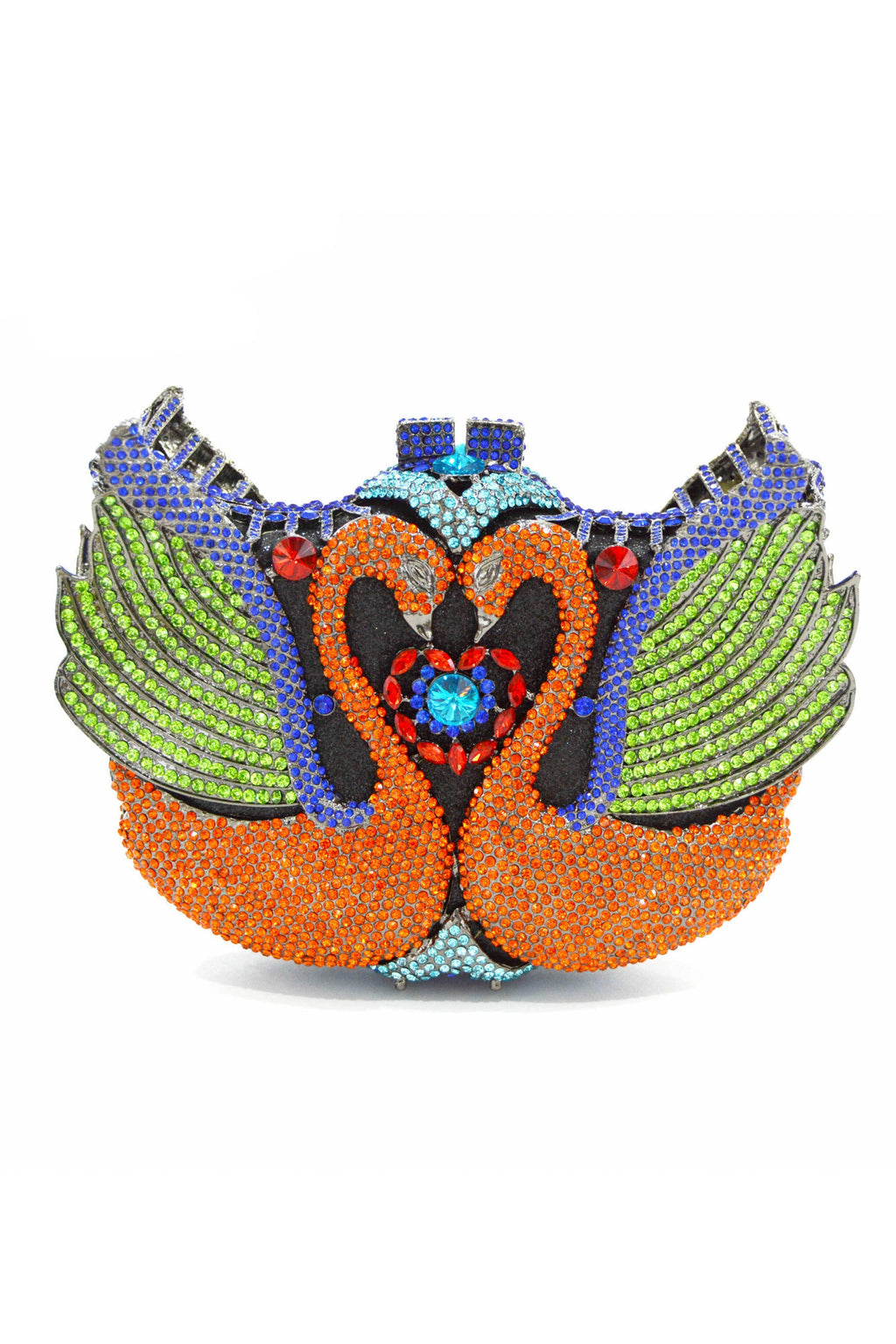 Swan Rhinestone Evening Bag HB0980