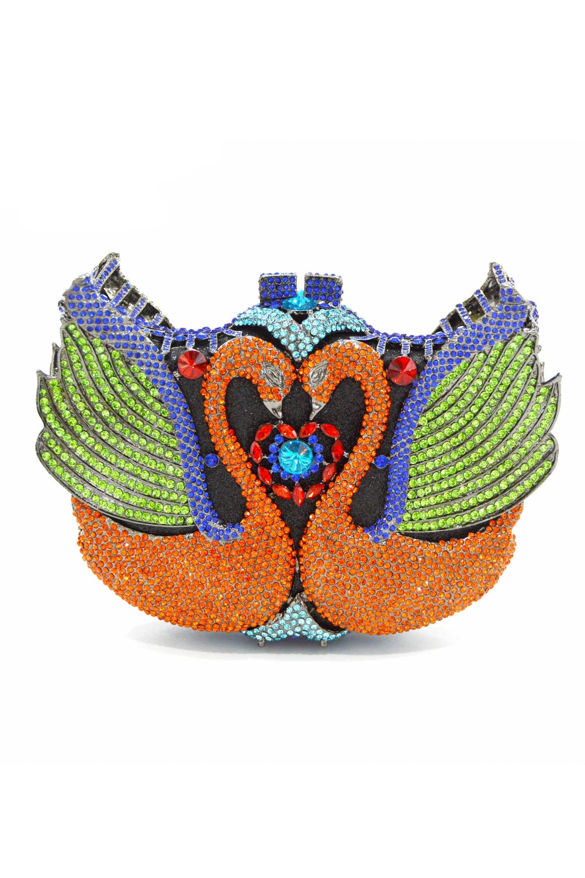 Swan Rhinestone Evening Bag HB0980