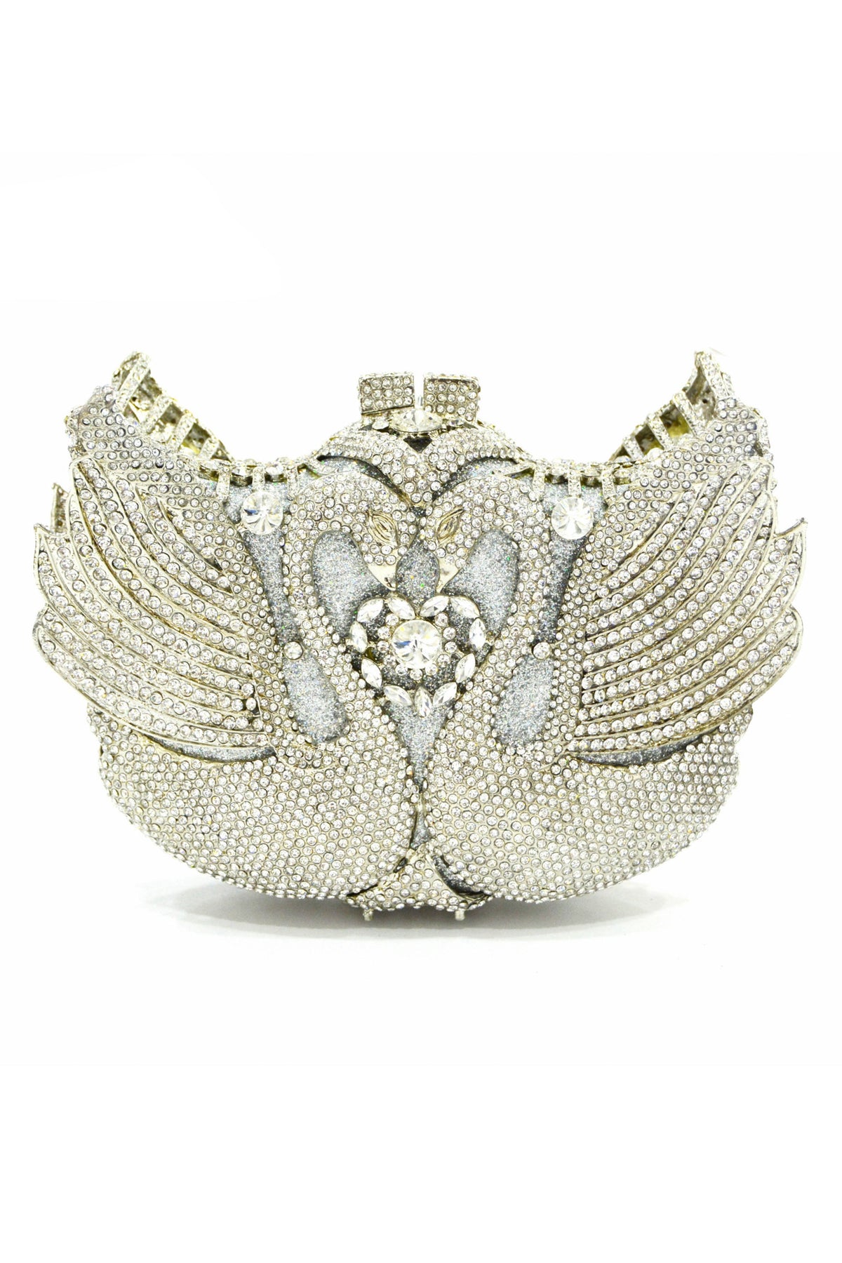 Swan Rhinestone Evening Bag HB0980