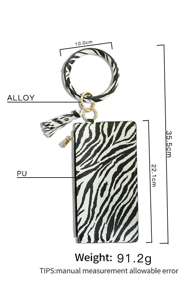 Animal Printed Wristlet HB1003