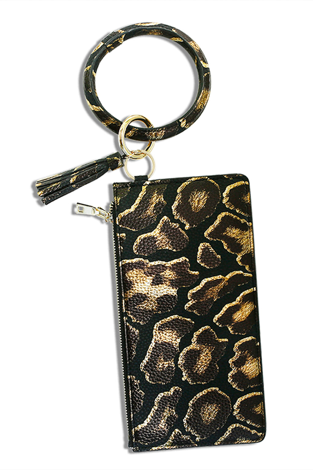 Leopard Printed Wristlet HB1004