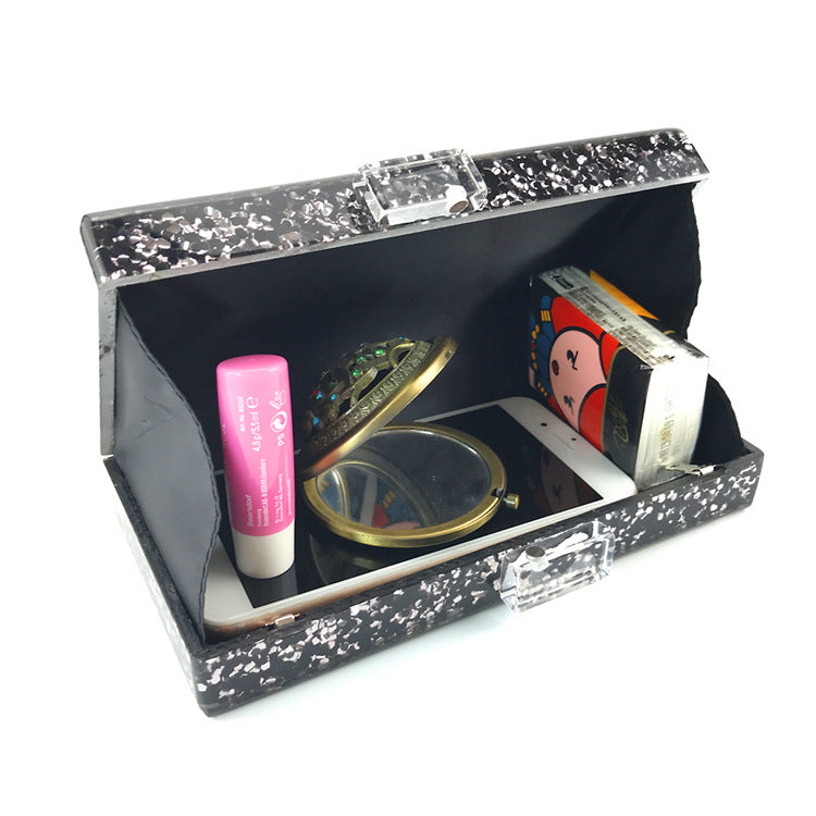 Against Evil Eye Acrylic Evening Bags HB1007