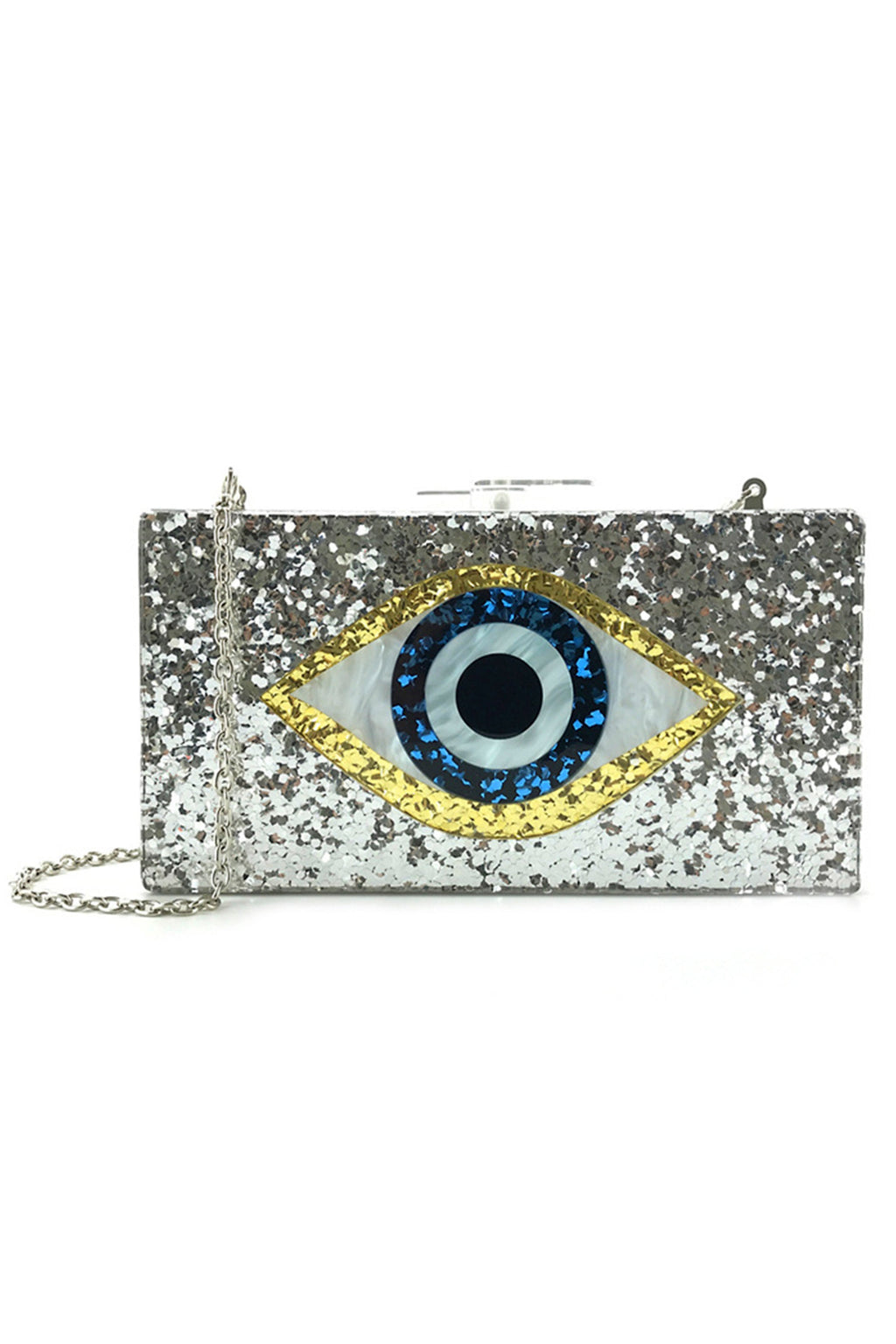 Against Evil Eye Acrylic Evening Bags HB1007