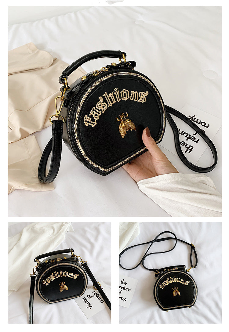 Alloy Bee Circle Crossbody Bags HB1015