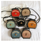 Alloy Bee Circle Crossbody Bags HB1015