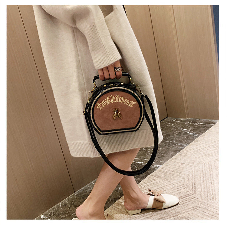 Alloy Bee Circle Crossbody Bags HB1015