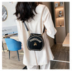Alloy Bee Circle Crossbody Bags HB1015