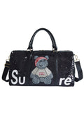 Bear Sequins Tote Handbags HB1016
