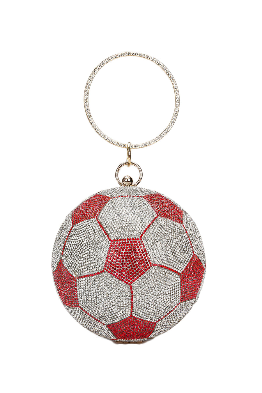 Football Rhinestone Clutch HB1035-15CM