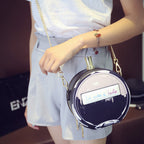 Circle Pu Leather Handbags HB1051