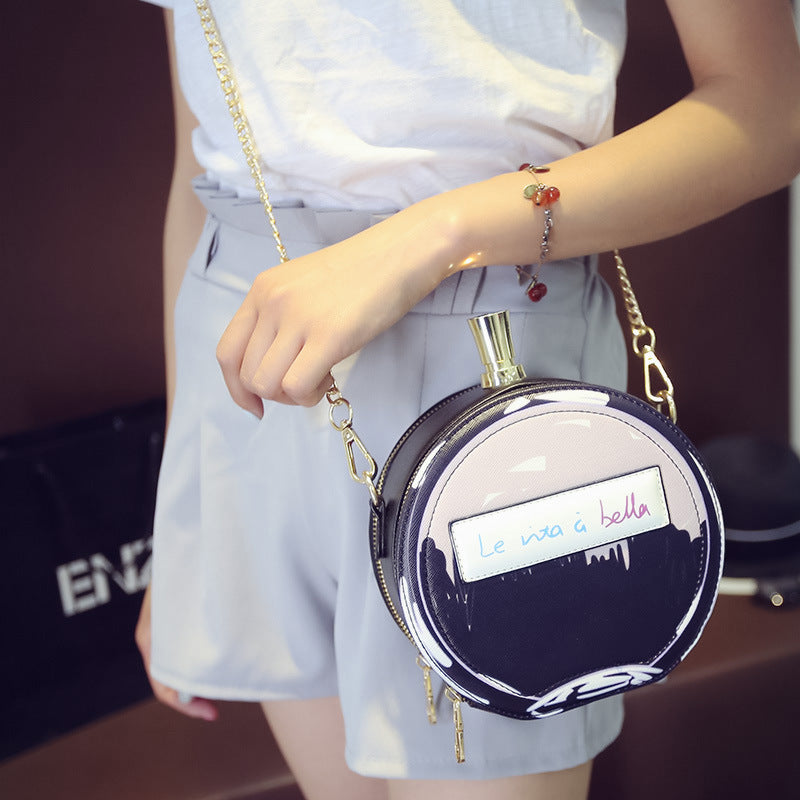 Circle Pu Leather Handbags HB1051