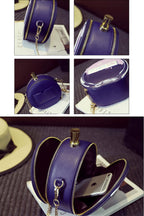 Circle Pu Leather Handbags HB1051