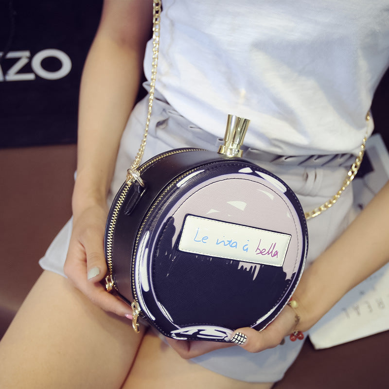 Circle Pu Leather Handbags HB1051