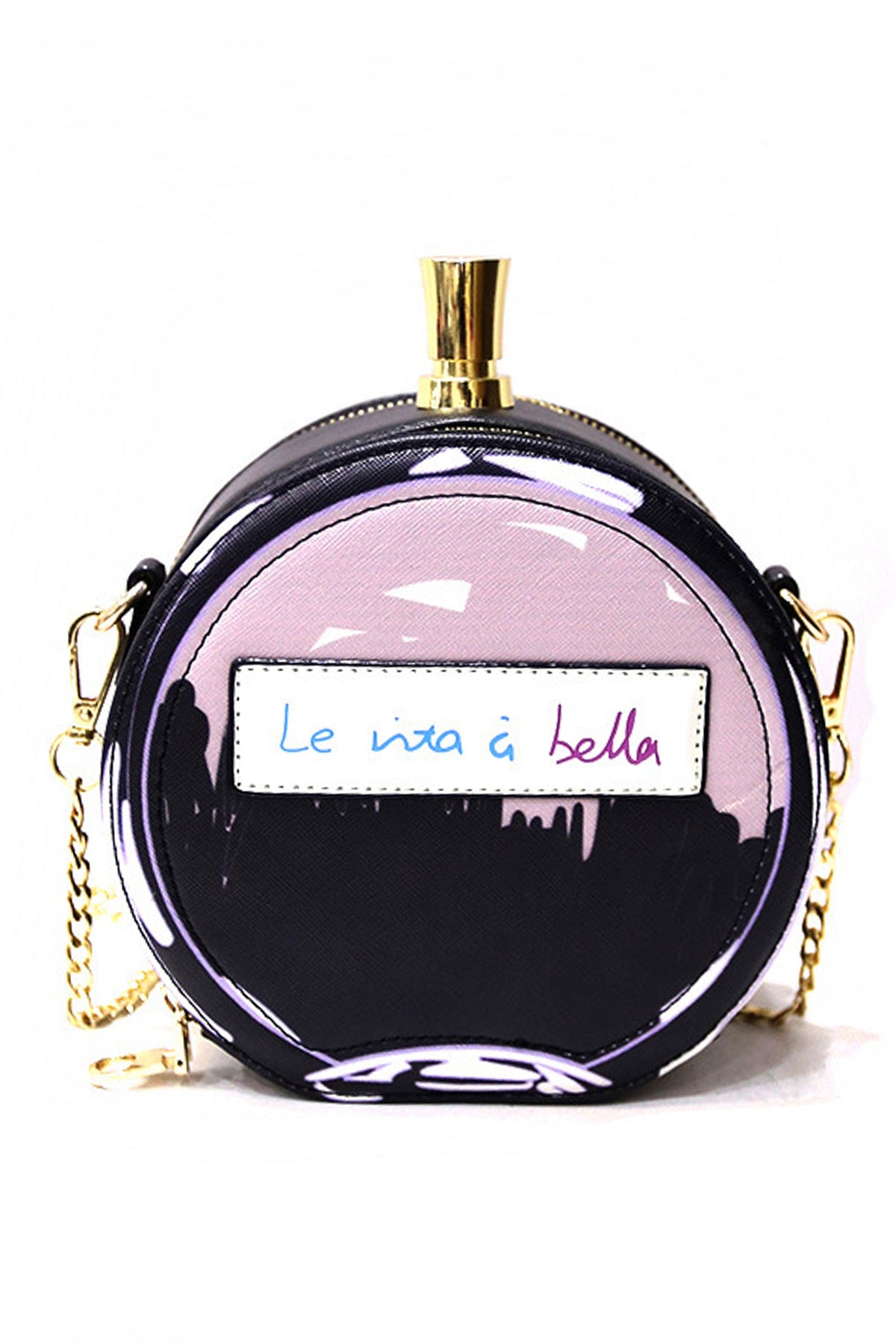 Circle Pu Leather Handbags HB1051