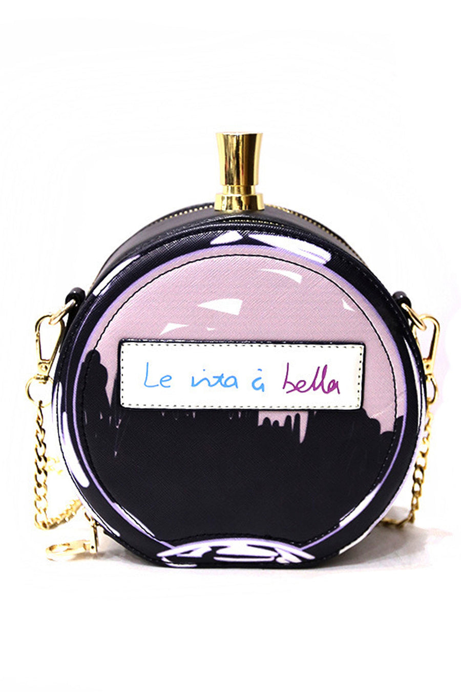 Circle Pu Leather Handbags HB1051